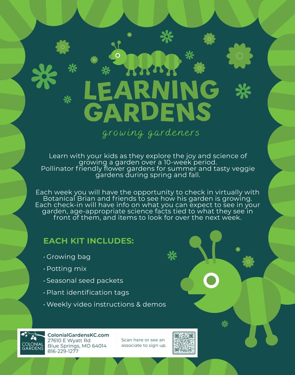 Learning Gardens Poster