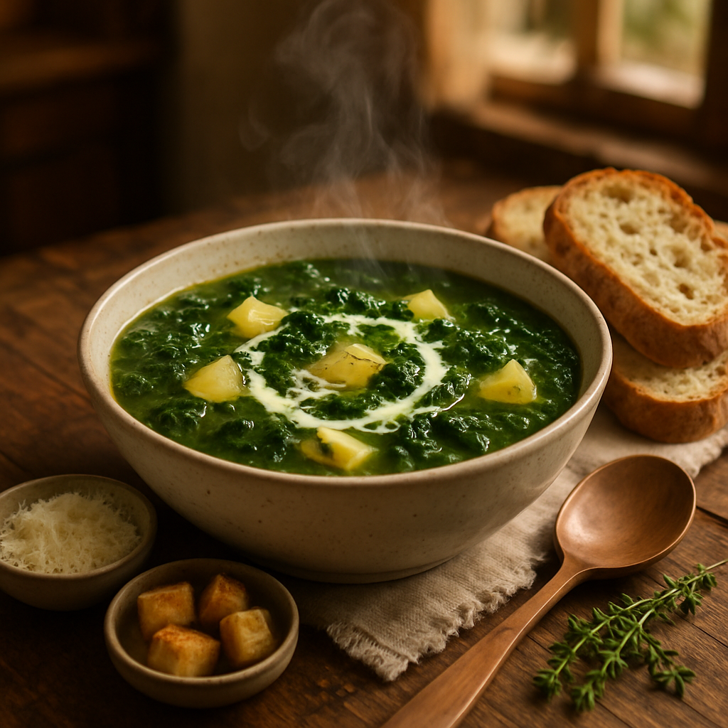 Hearty Kale and Potato Winter Soup