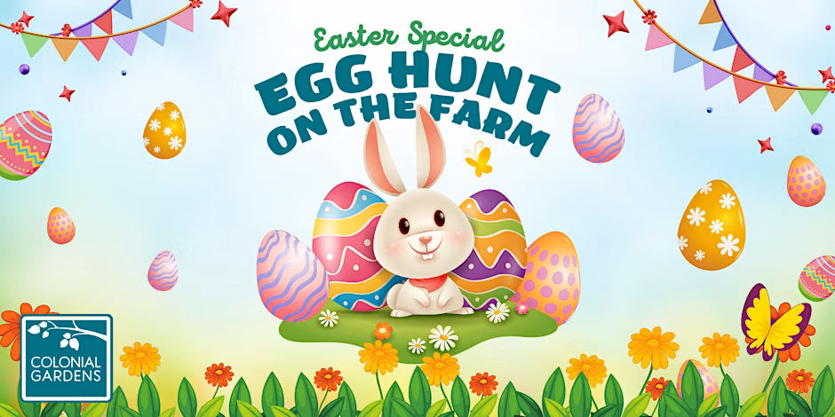 Easter Egg Hunt on the Farm